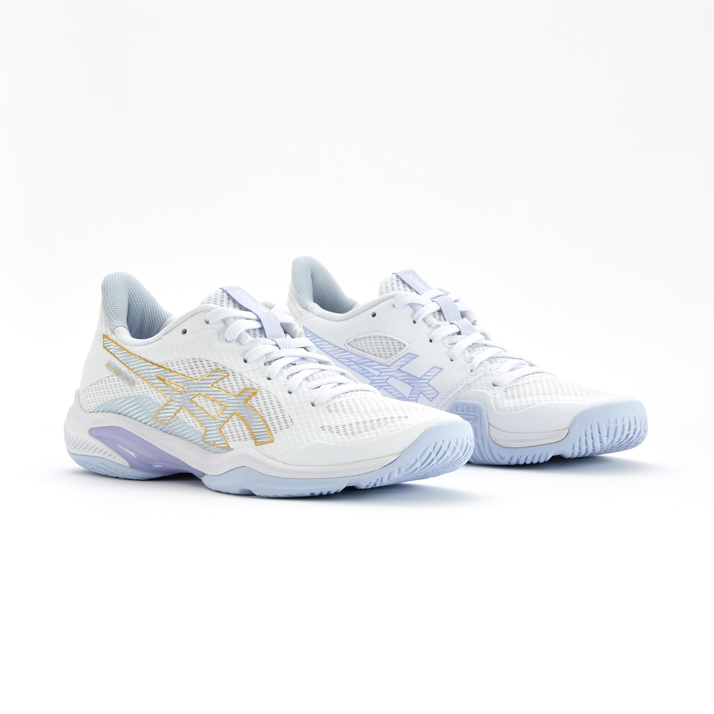Chaussures pour Sport d'intérieur Femme, Blade FF 2 Blanc bleu 2/5