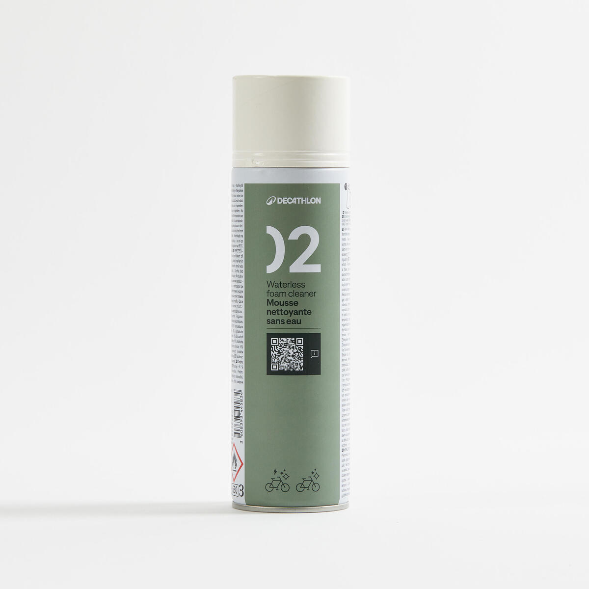 MOUSSE NETTOYANTE VELO SANS EAU AEROSOL 500 ML