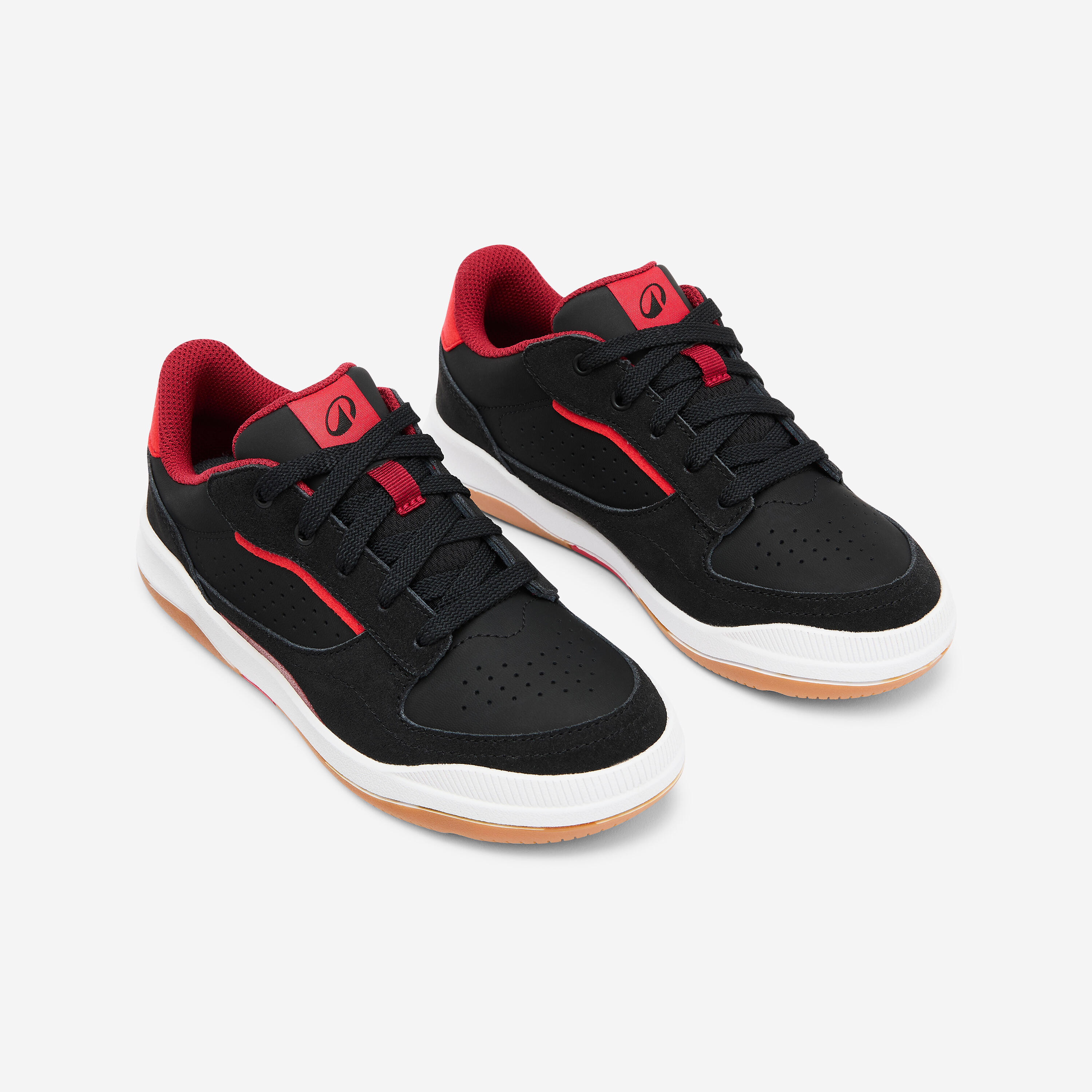 Chaussures à lacets en cuir enfant, Playventure City - DECATHLON