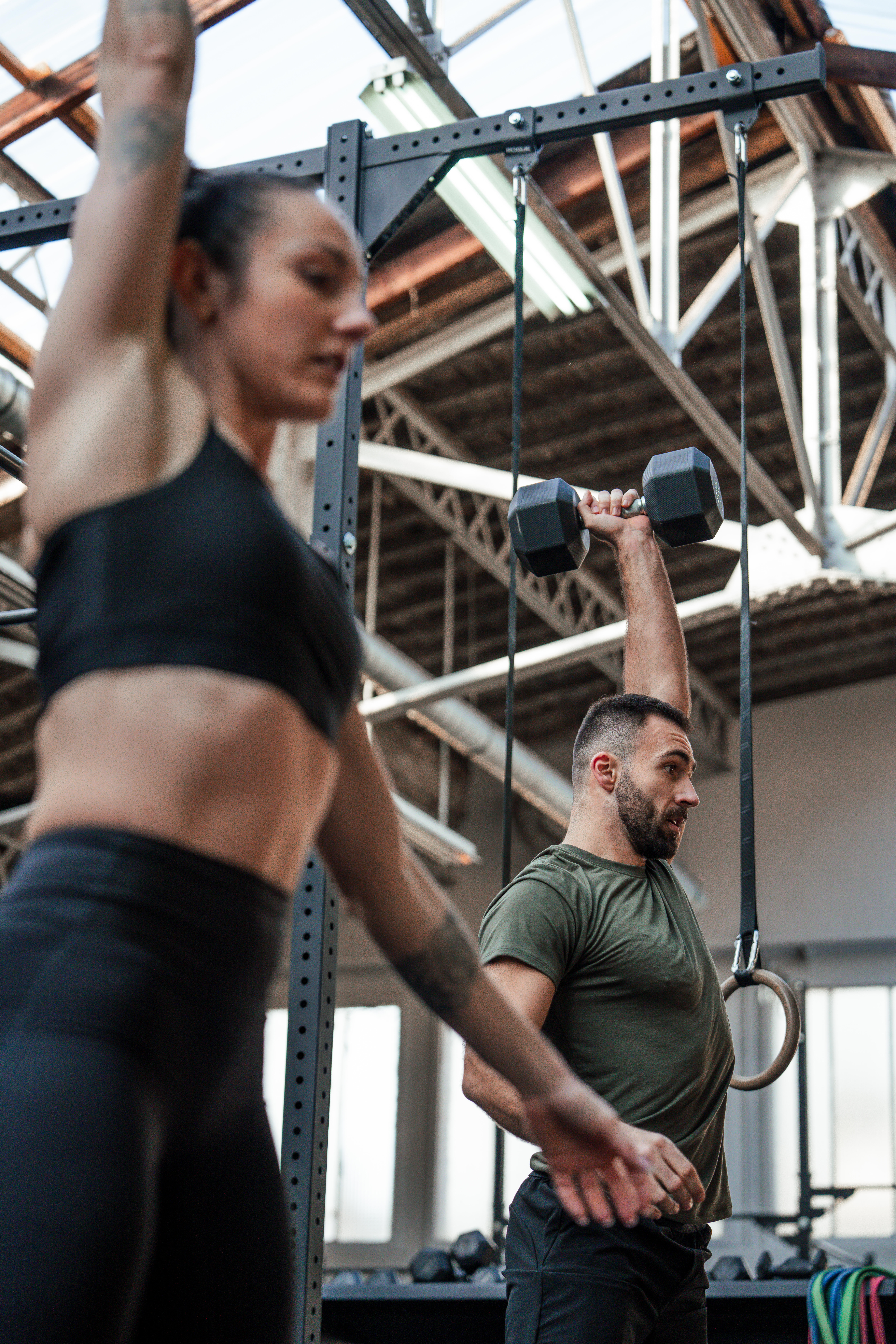 Haltère hexagonal d’entraînement fonctionnel et musculation, 15 kg - CORENGTH