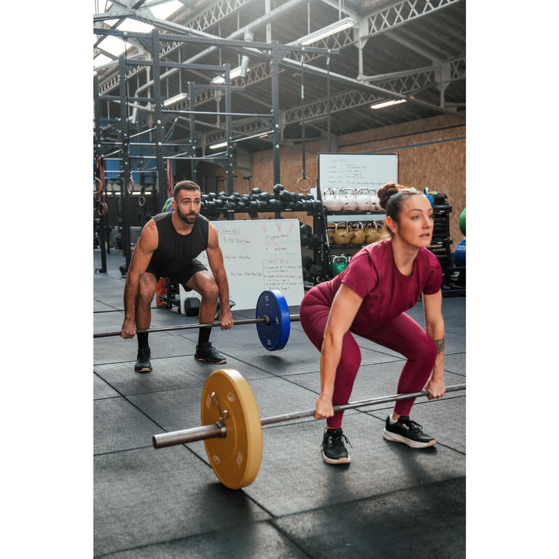 Disc de halterofilie şi crosstraining 15 kg, vândut la bucată