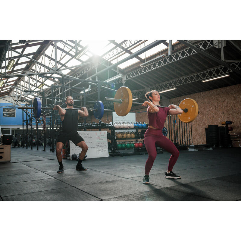 Disc de halterofilie şi crosstraining 15 kg, vândut la bucată