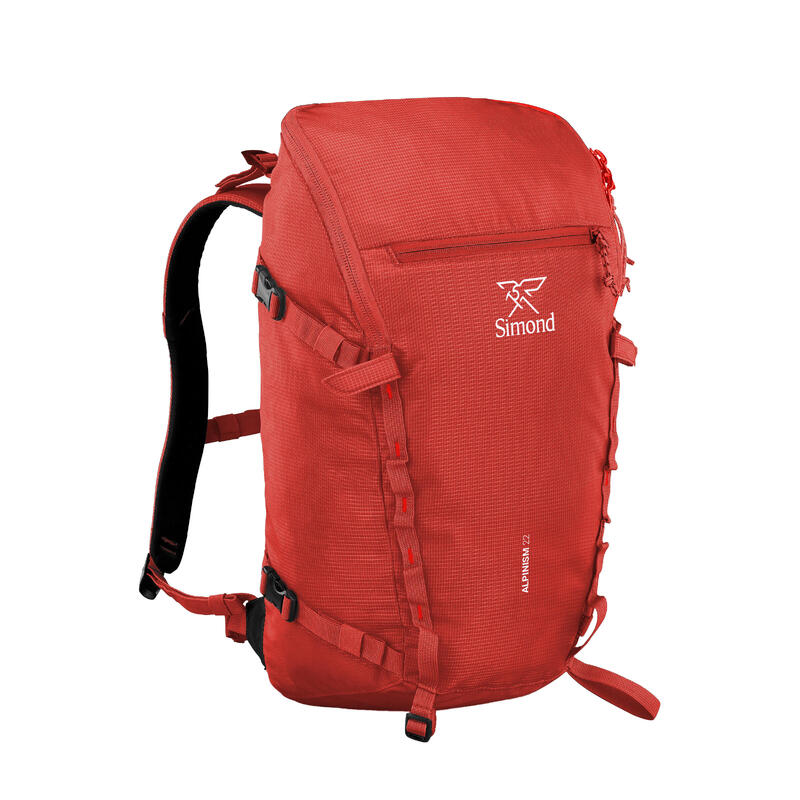 Tırmanış Sırt Çantası - 22 L - Kırmızı - Alpinism