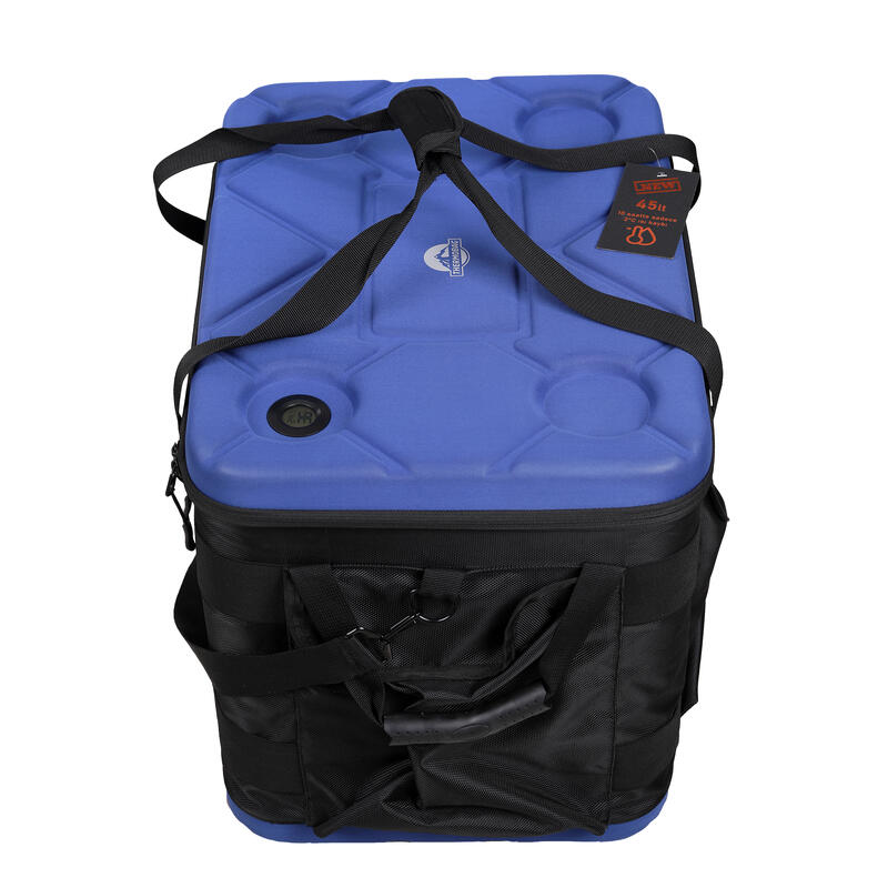 Thermobag Soğutucu Termos Çanta - 45 L - Mavi - Balıkçılık -  8-18 Saat