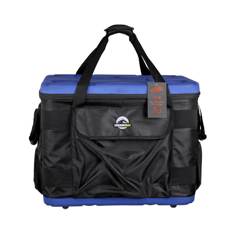 Thermobag Soğutucu Termos Çanta - 45 L - Mavi - Balıkçılık -  8-18 Saat