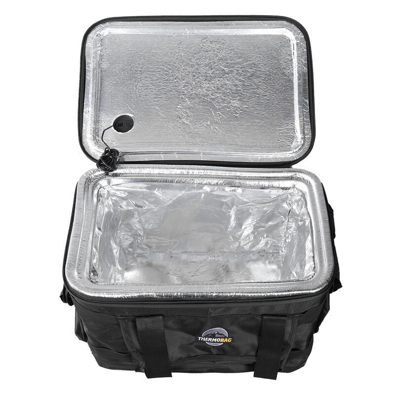 Thermobag Soğutucu Termos Çanta - 19 L - Siyah - Balıkçılık -  8-18 Saat