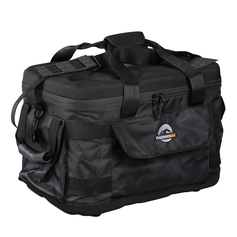 Thermobag Soğutucu Termos Çanta - 19 L - Siyah - Balıkçılık -  8-18 Saat