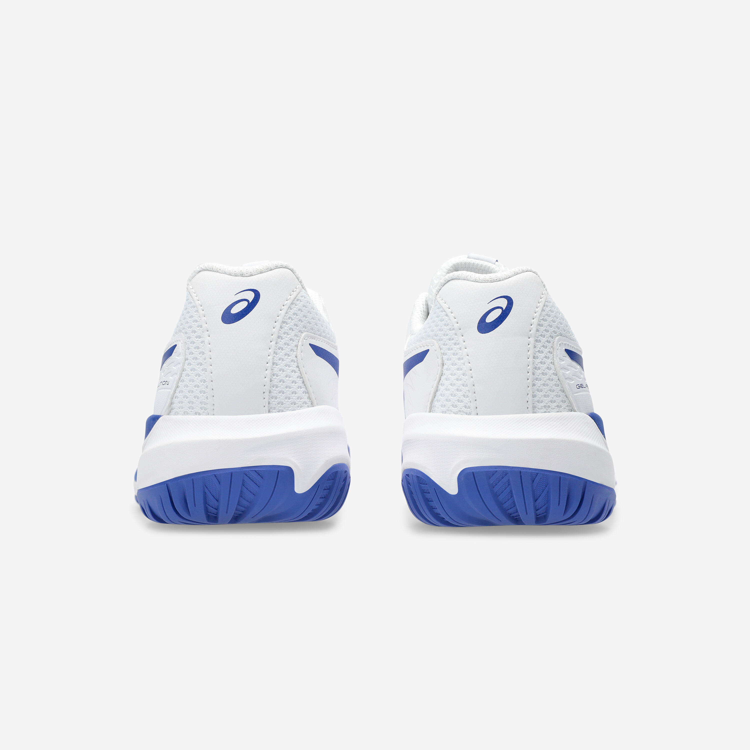 Chaussures de tennis enfant Multicourt -Asics Gel Resolution X Blanc bleu 4/7
