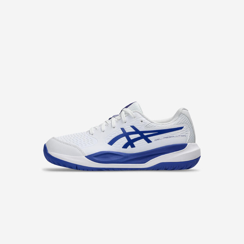 Chaussures de tennis enfant Multicourt - Asics Gel Resolution X Bleu Orange