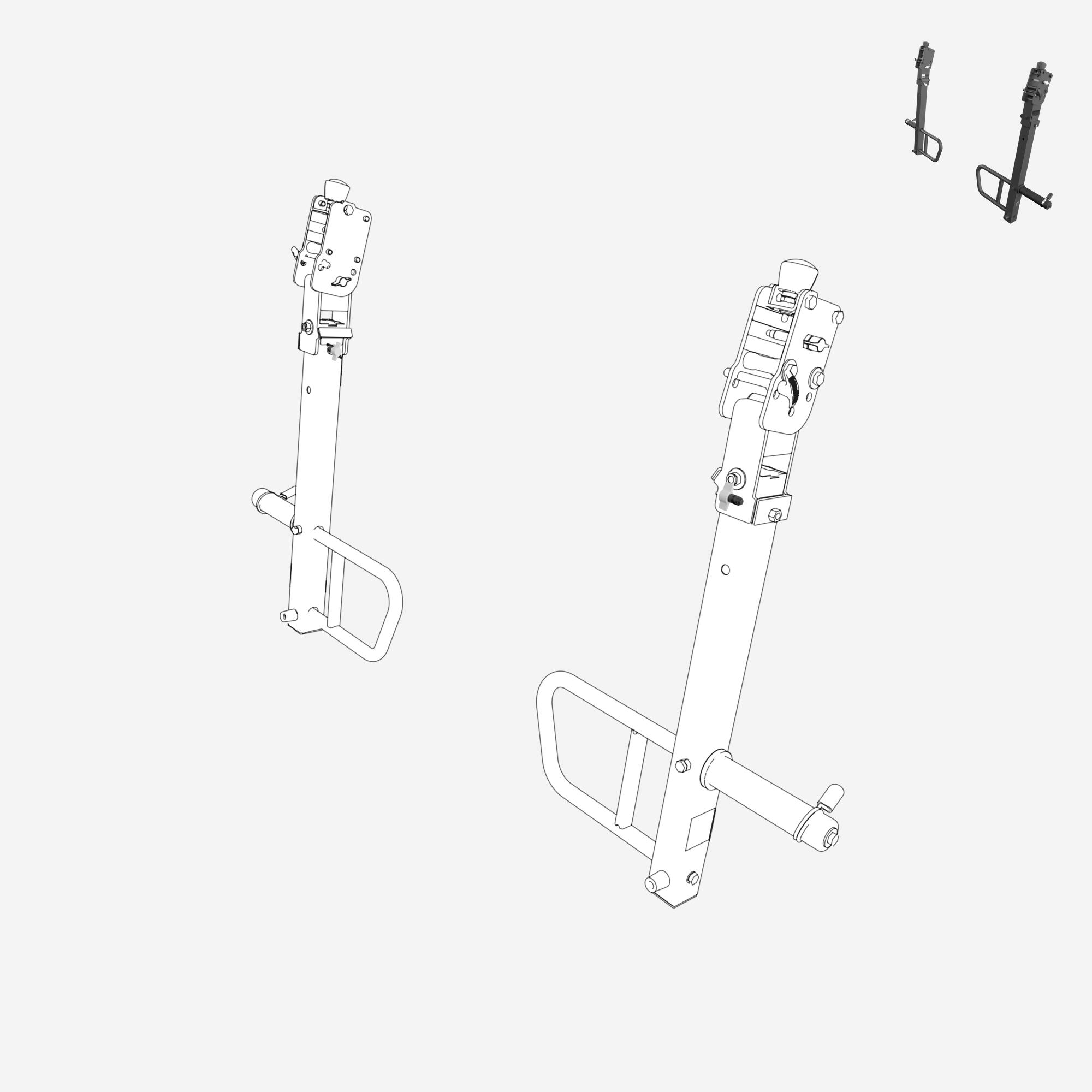Nakrętka motylkowa - część zamienna do przyrządu Jammer arms 2/4