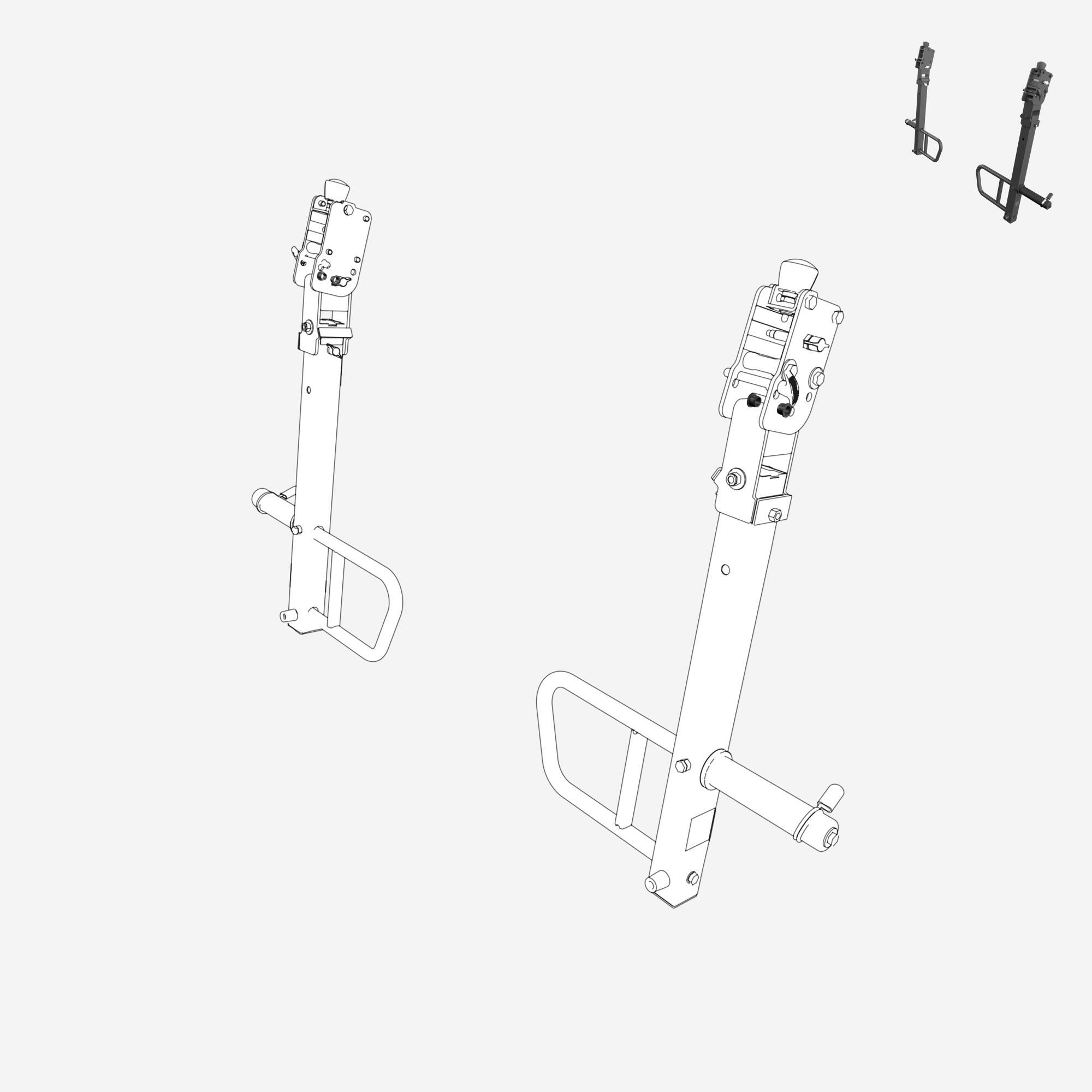 Espaçador Chumaceira - Peça Substituição Jammer Arms de Rack de Musculação (x4) 3/5