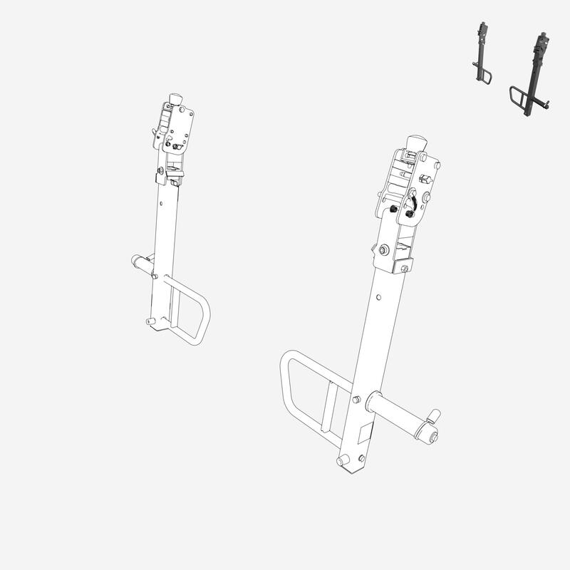 Náhradní distanční podložka k jammer arms k posilovací kleci 4 ks