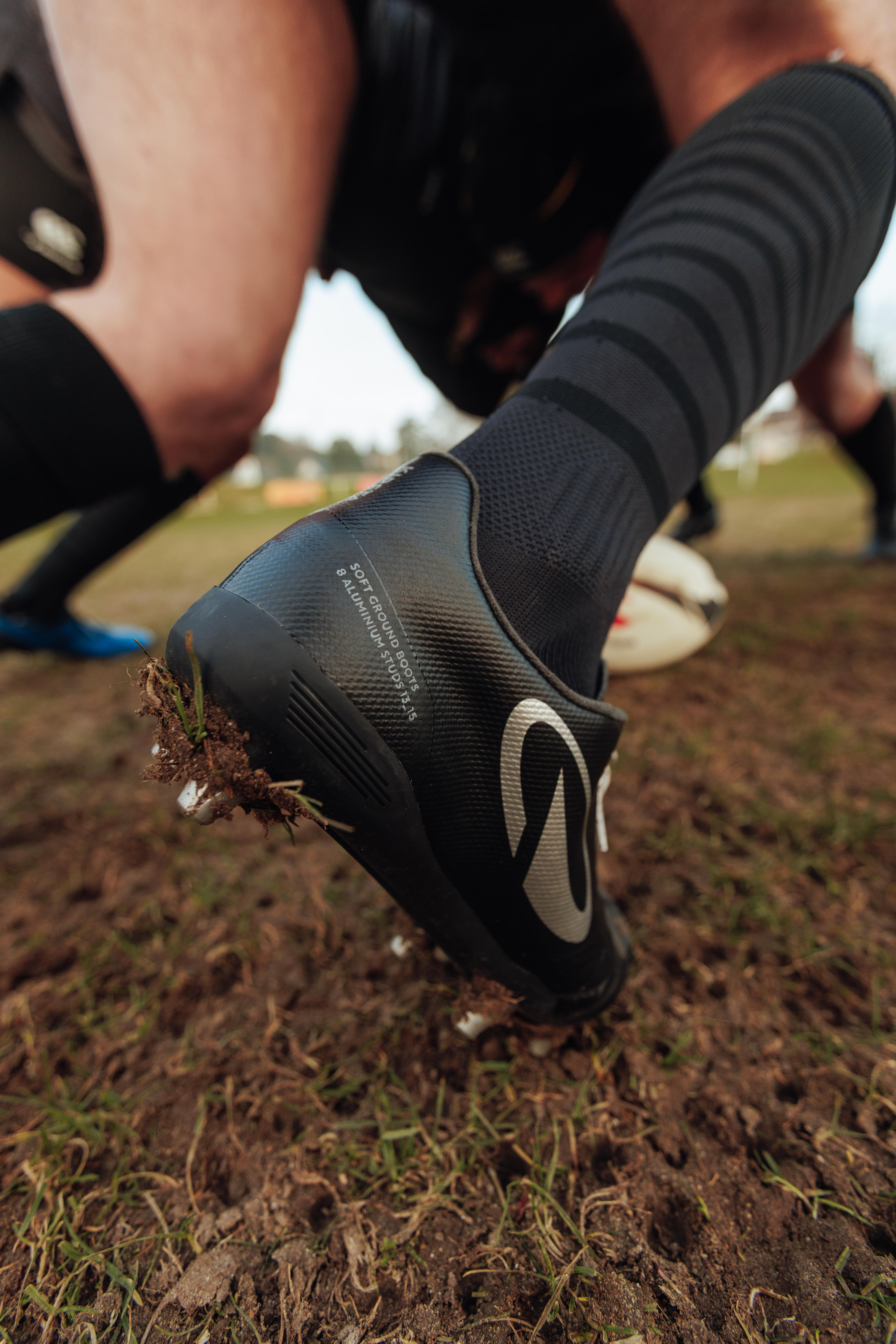 Adult Rugby Boots Impact R500 SG8 - Black | Decathlon