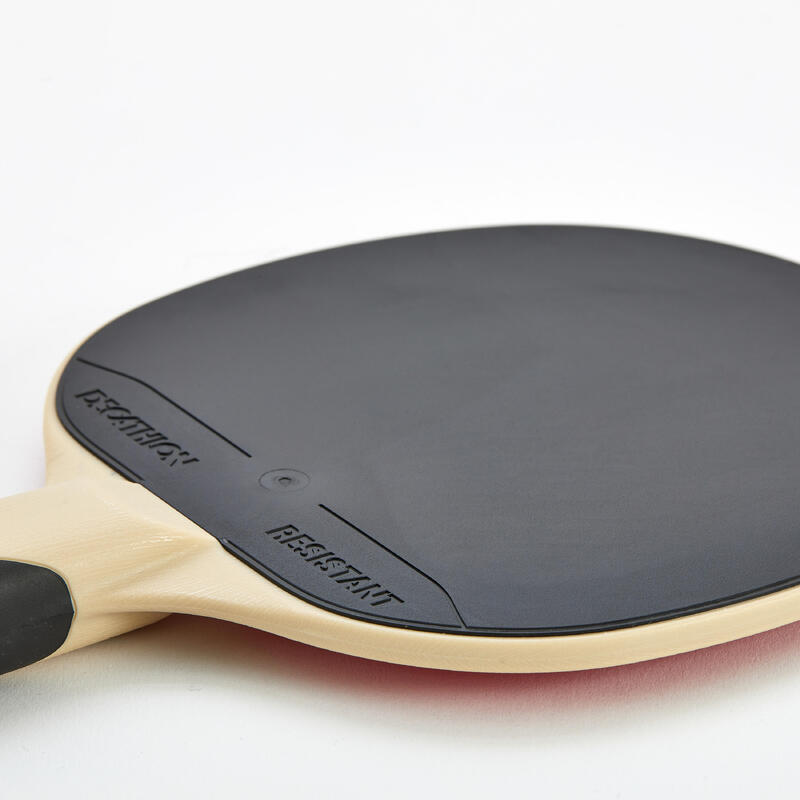 Set de palete de tenis de masă rezistente + 3 mingi - Set PPR 500