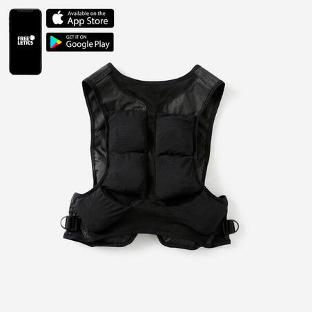 Machine Washable Weight Training and Cross-Training Vest 0 - 5 kg