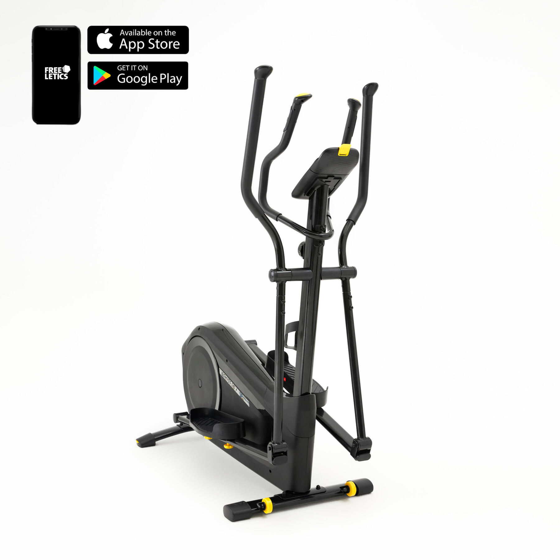 DOMYOS Bicicleta elíptica sin cables con Bluetooth EL540