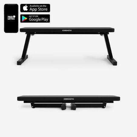 Fold-Down Weights Bench 100
