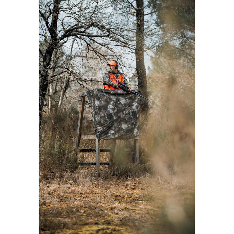 Lovecká vesta s 12 kapsami 500 Treemetic