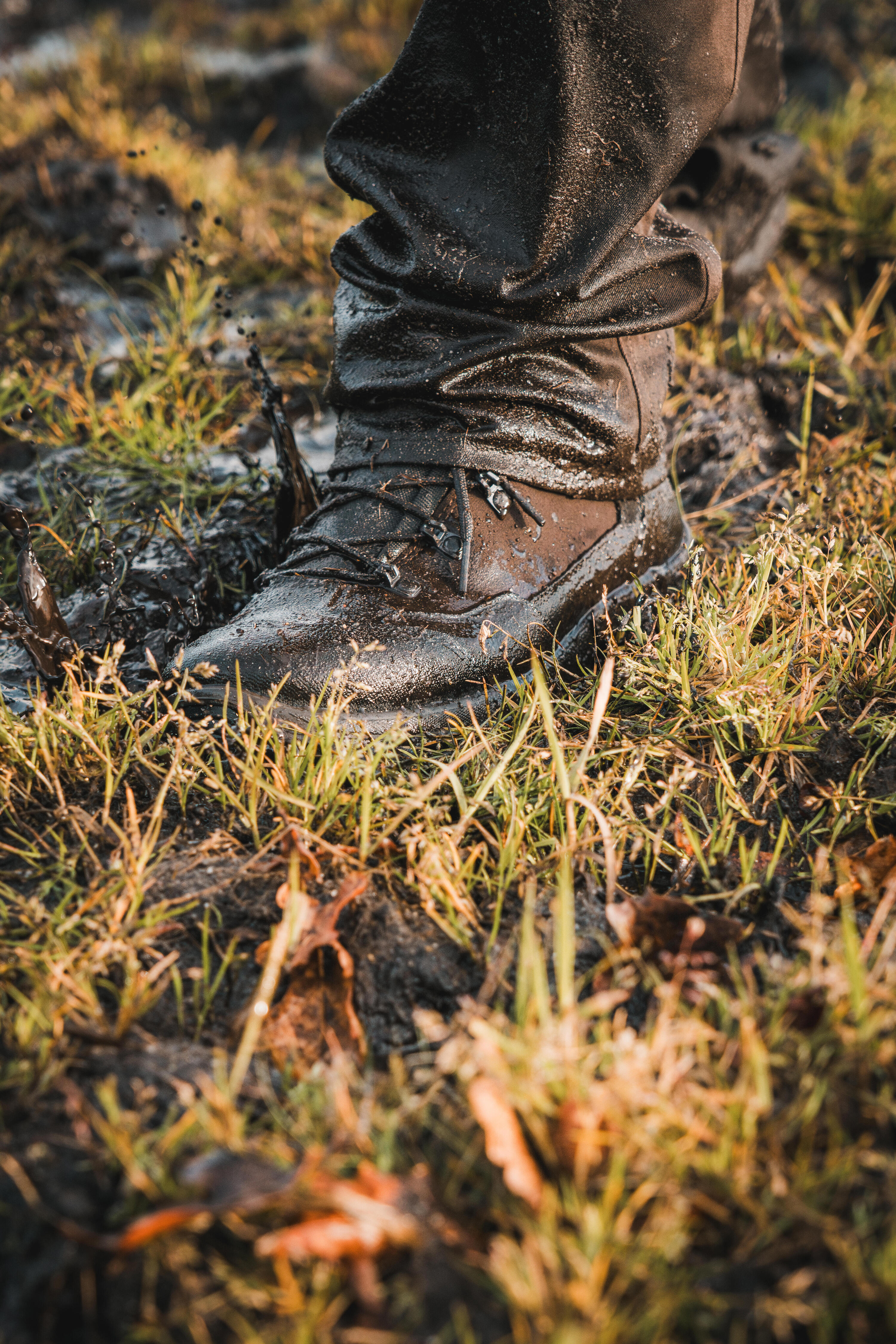 Jagdstiefel Crosshunt 120 wasserdicht strapazierfähig braun  15/19