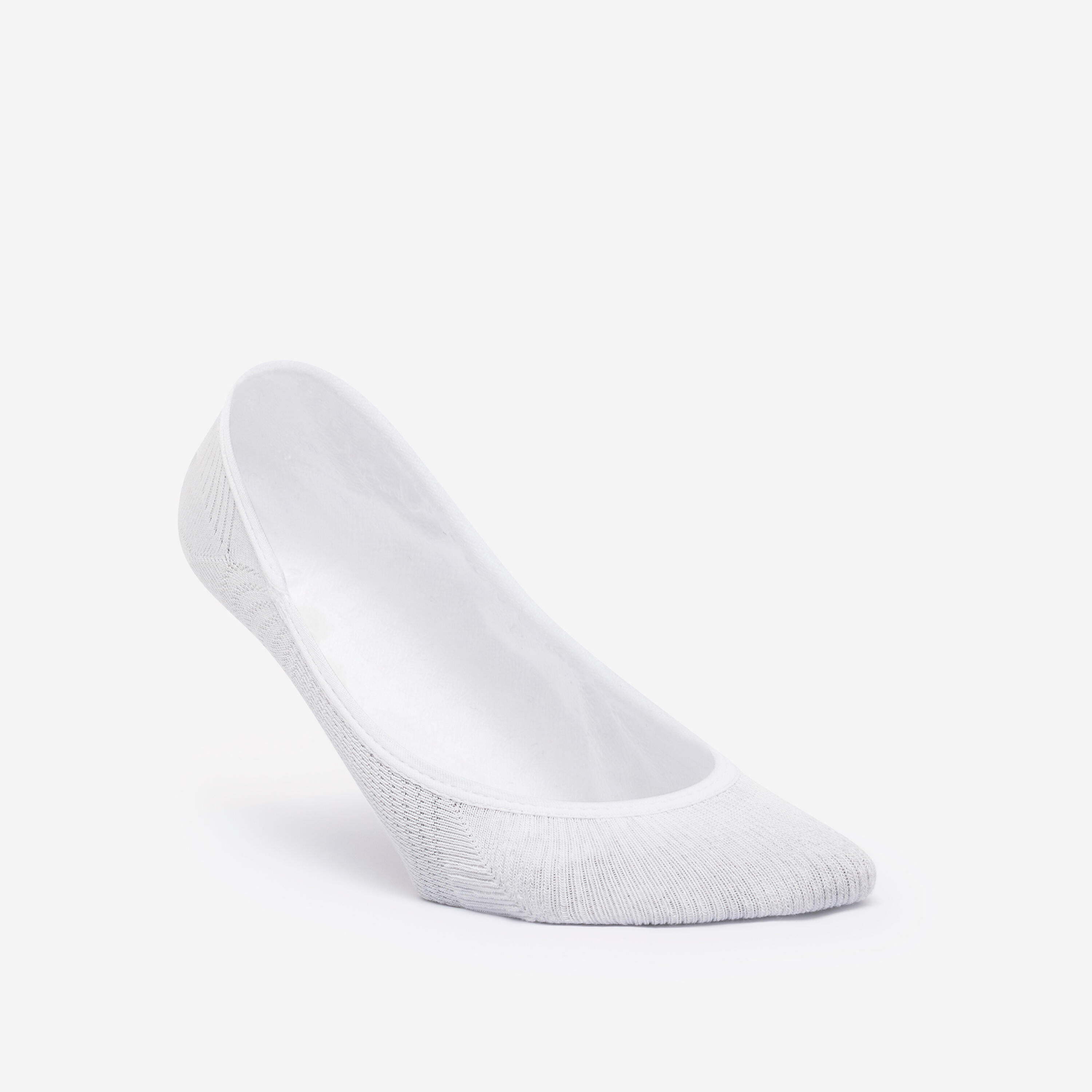 DECATHLON Ballerina socks 2-pack white