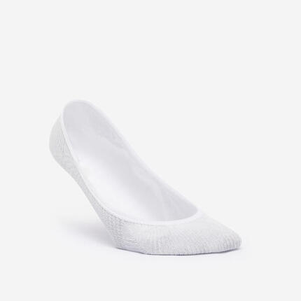Chaussettes ballerines lot de 2, blanches