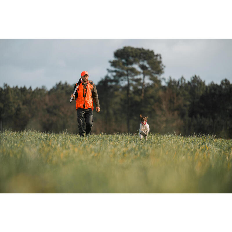Pantalon cargo résistant, Steppe 500 camouflage halftone marron