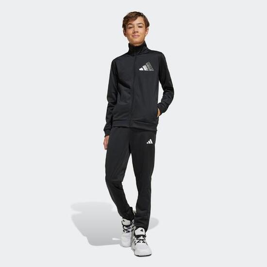 Tuta ADIDAS bambino ginnastica traspirante blu