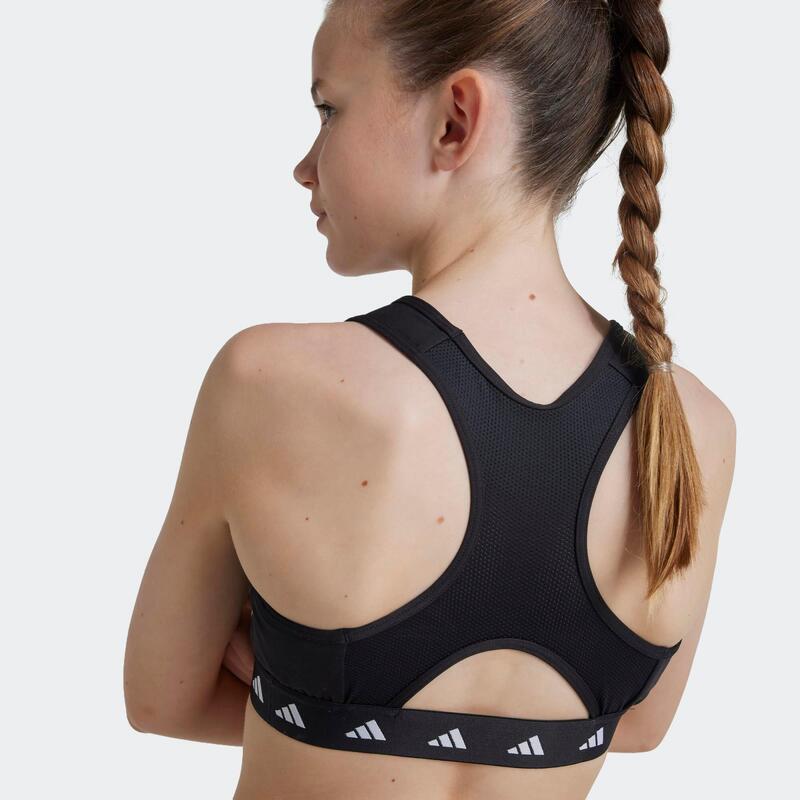 Sporttopje voor kinderen Techfit Power React zwart