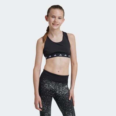 Sportbeha techfit power react voor kinderen zwart