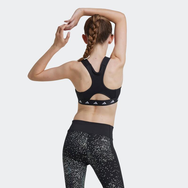 Sporttopje voor kinderen Techfit Power React zwart