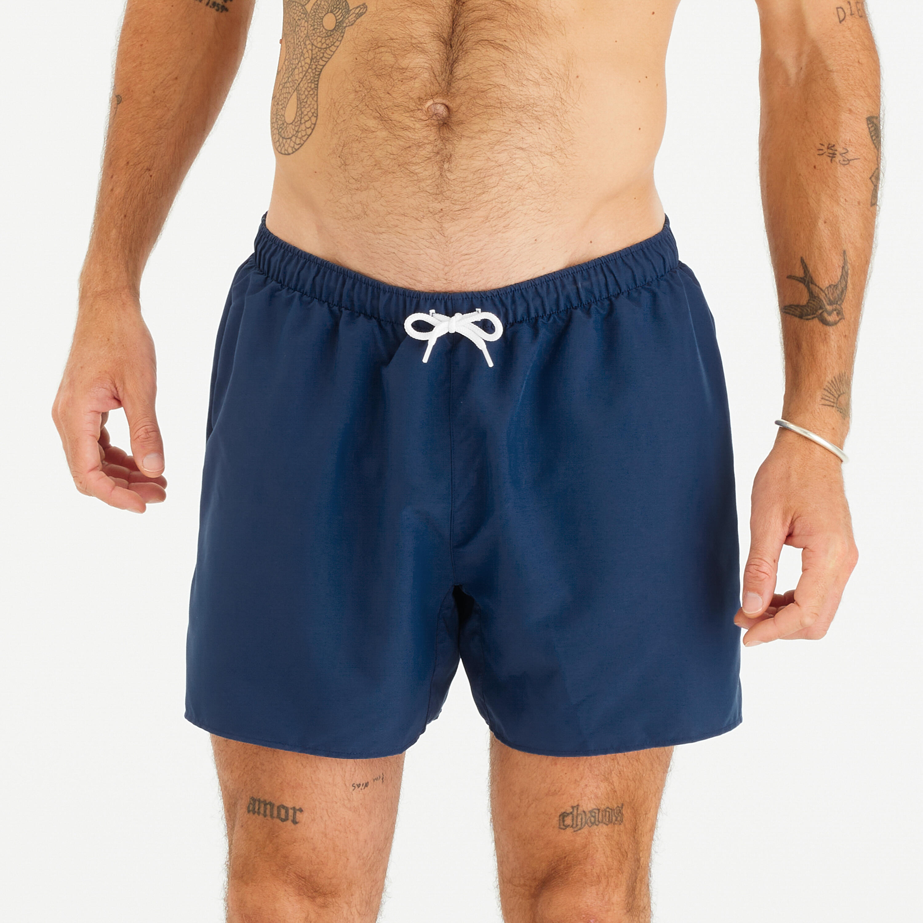 Men’s Swim Shorts Surf 100 15" Short - Hendaia MW Navy Blue-image-27