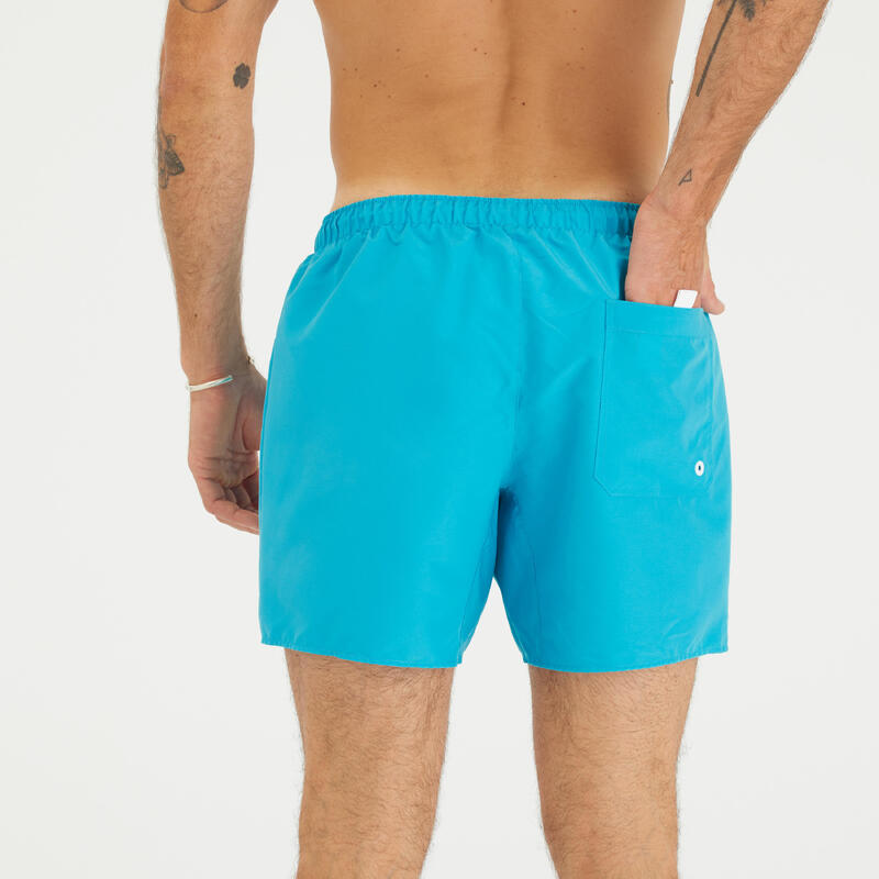 Şort de baie surf 100 Hendaia MW Turcoaz Bărbați
