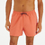 Boardshort surf 100 Court 15" Homme - Hendaia pockets Brique