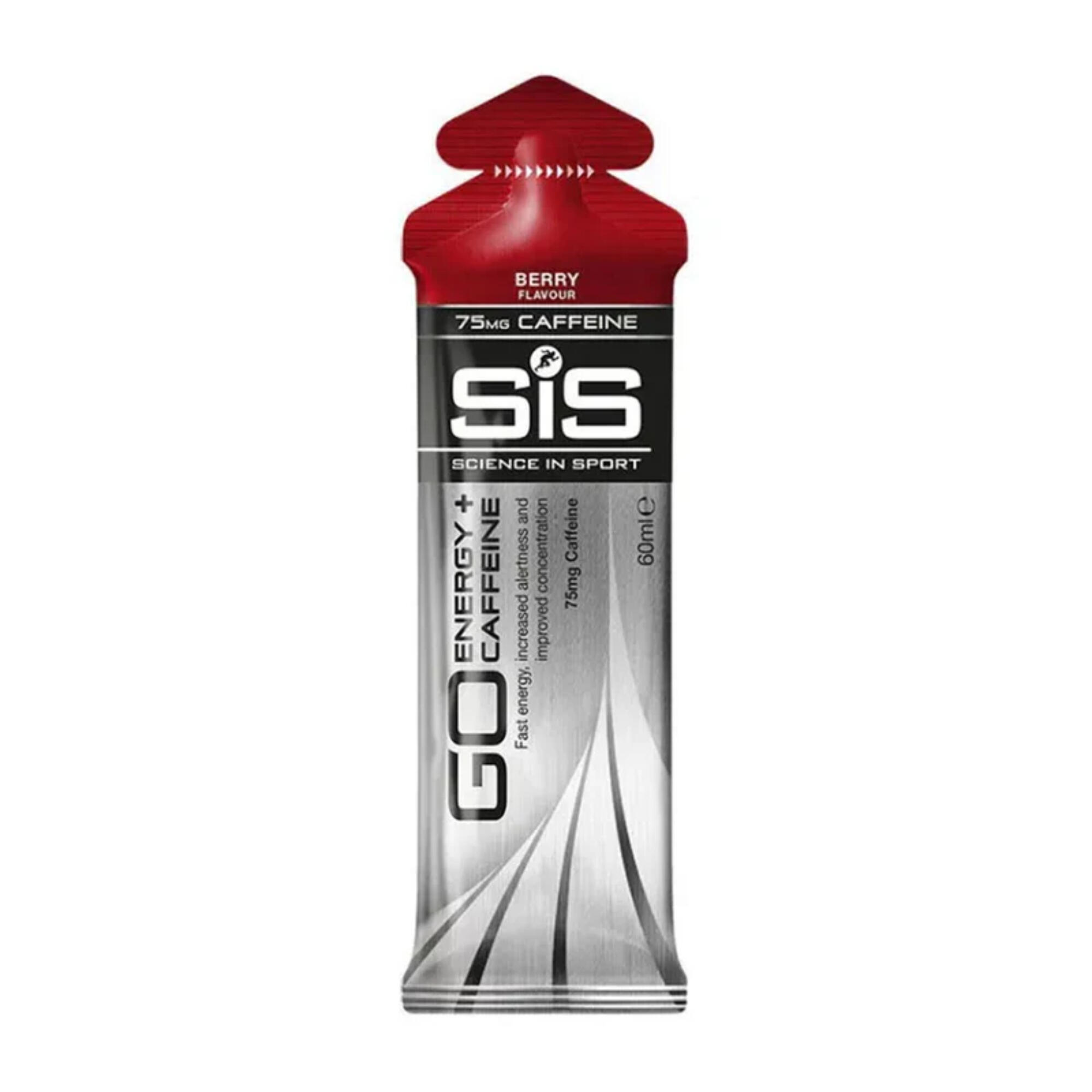 SiS GO Plus Caffeine Gels - Berry