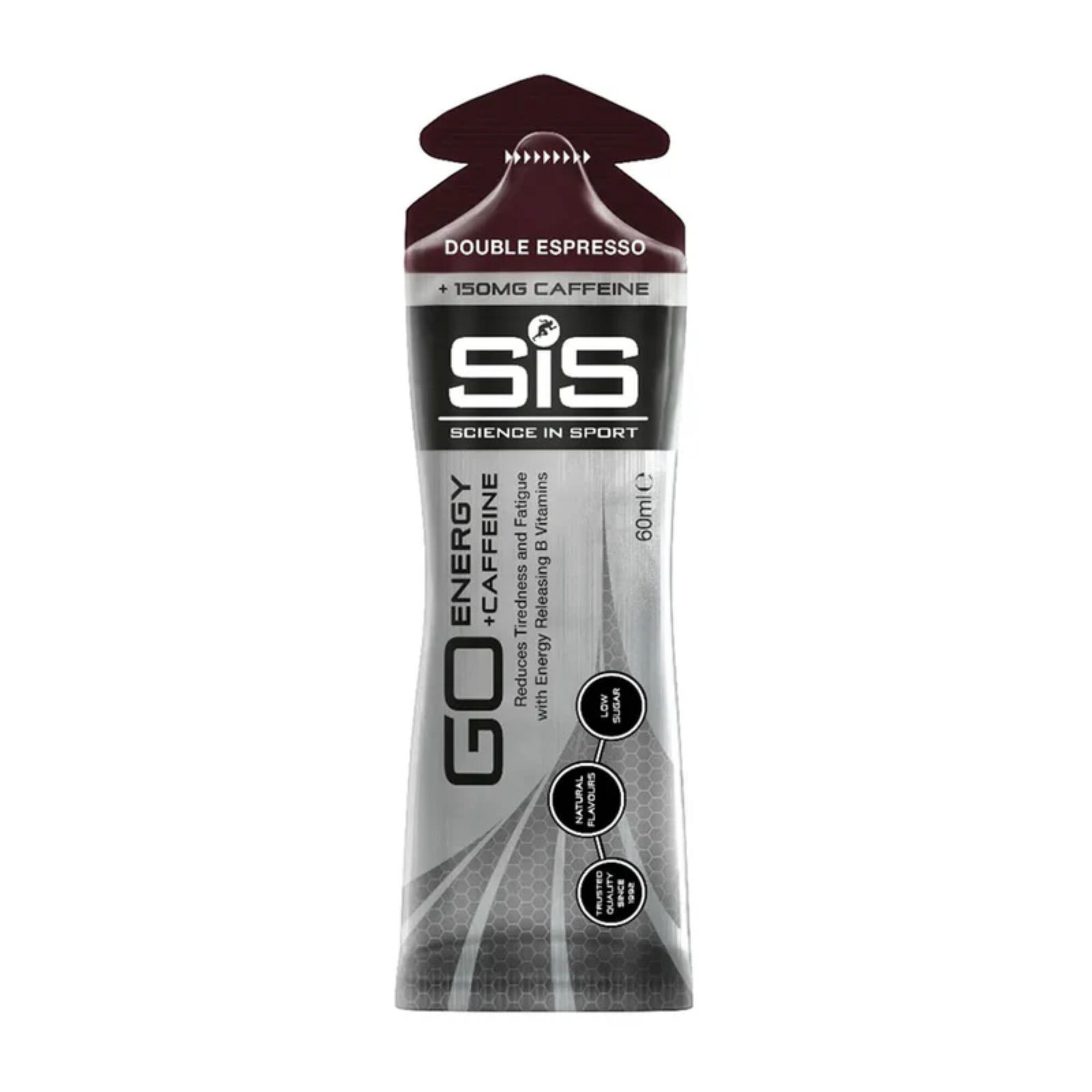 SiS GO Plus Caffeine Gels - Double Espresso