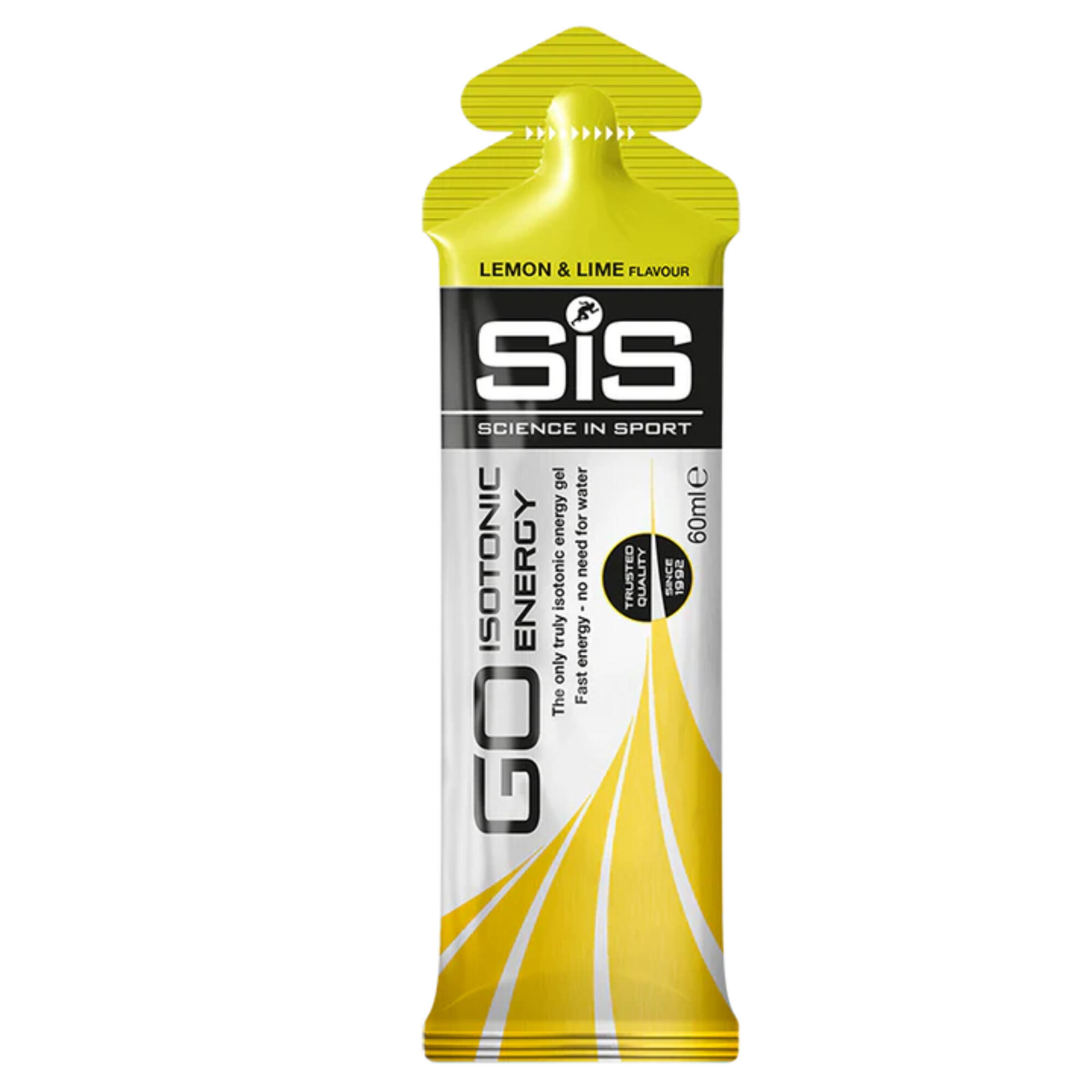 SiS GO Plus Isotonic Energy Gels - Lemon & Lime