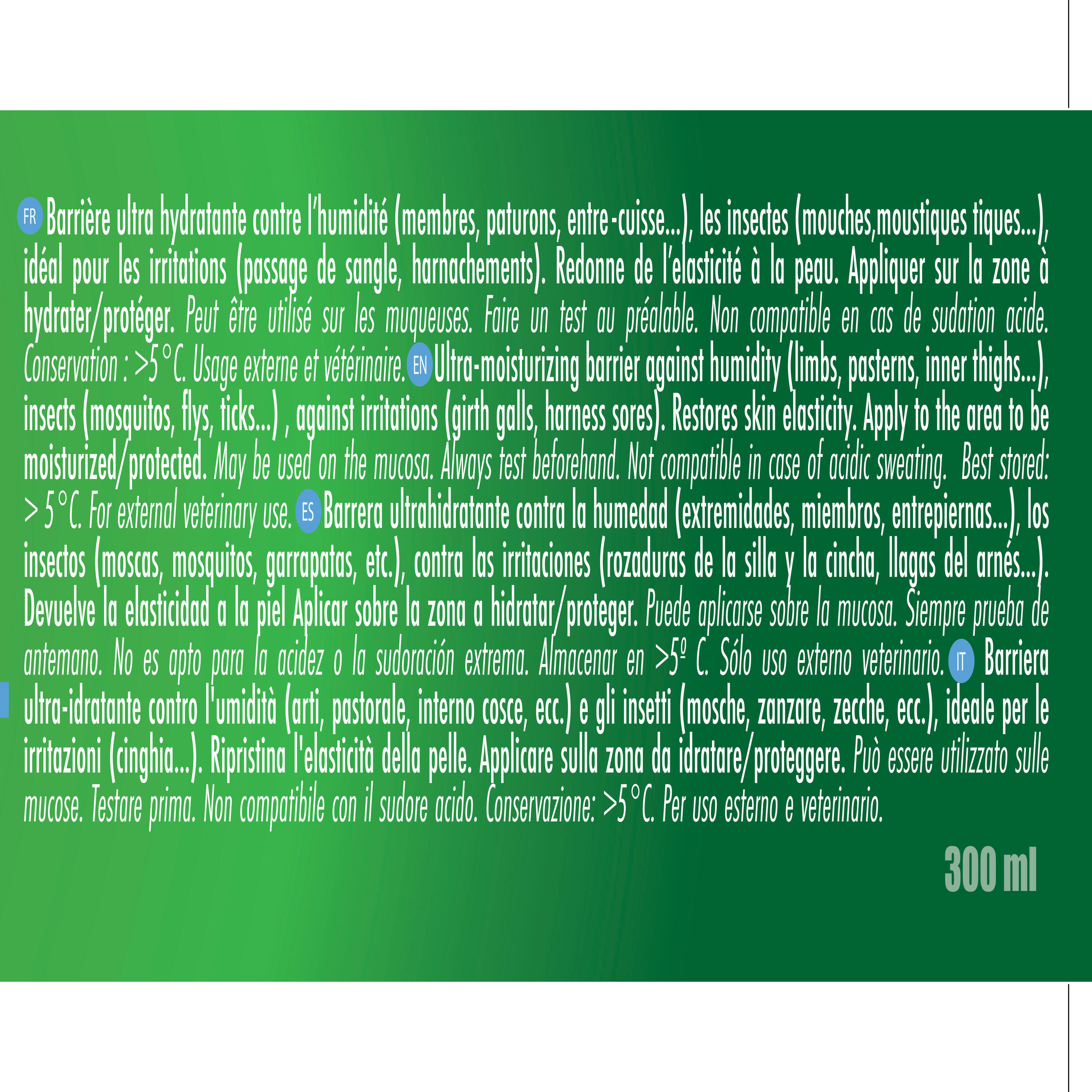 Soin peau cheval et poney BAUME NATJELLY ANIMADERM - 300ml 2/3