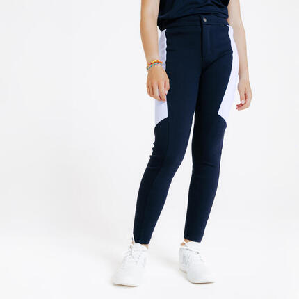 Pantalon équitation enfant MAGIC - bleu