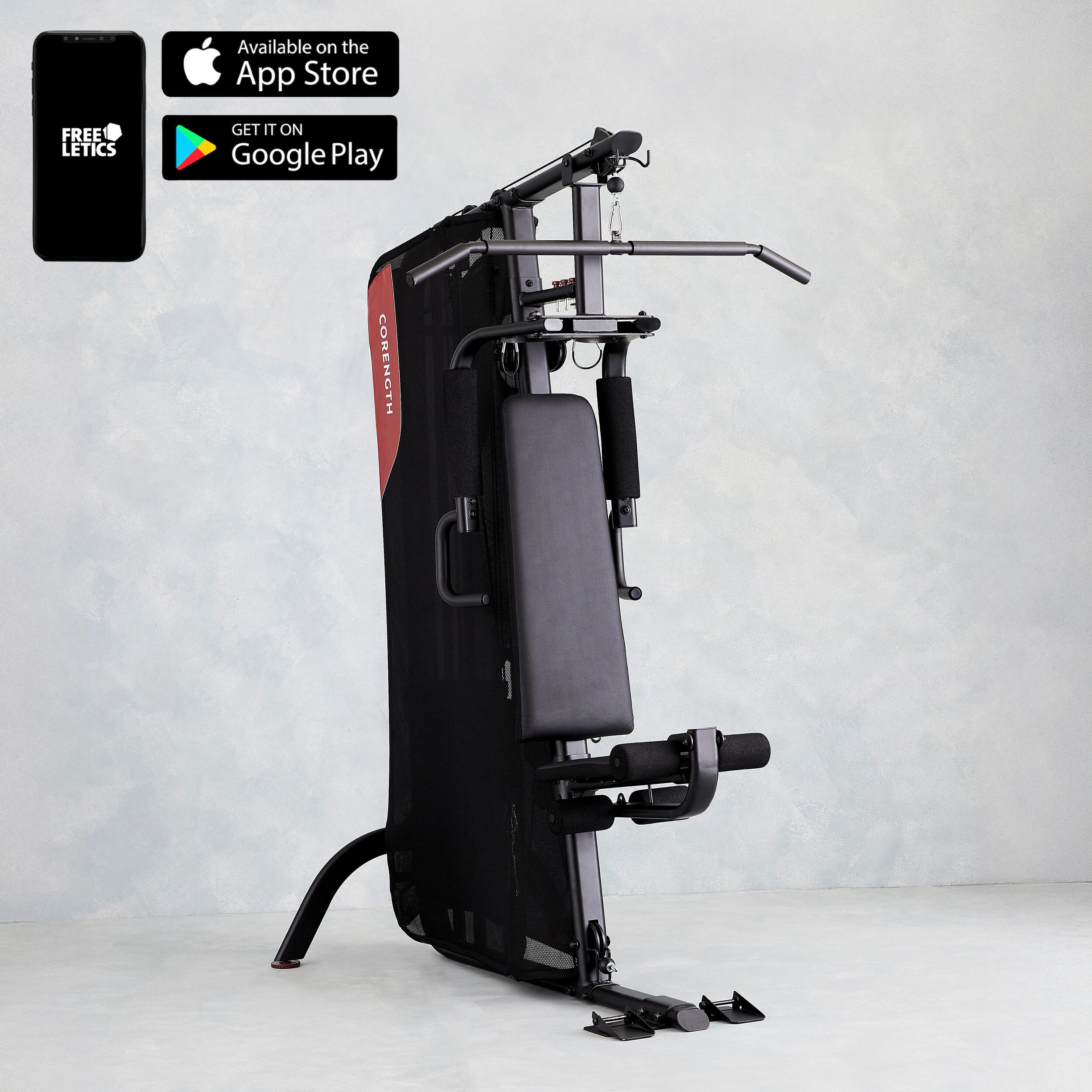 Machine musculation charge guidée - Home Gym Compact 900 - CORENGTH