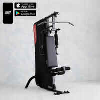 Compact Guided Weight Machine - Home Gym 900