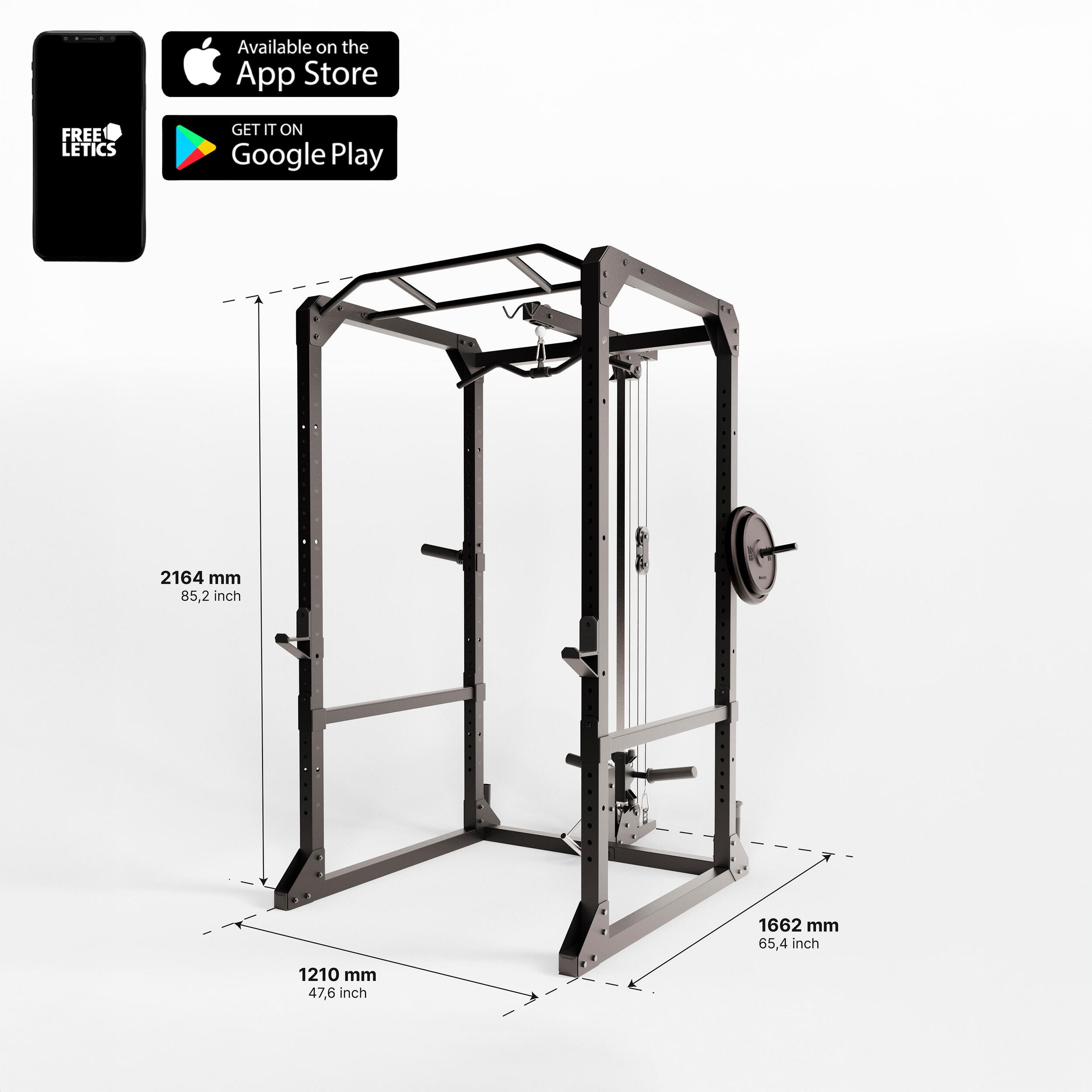 Weight Training Cage Power Rack 900 - CORENGTH