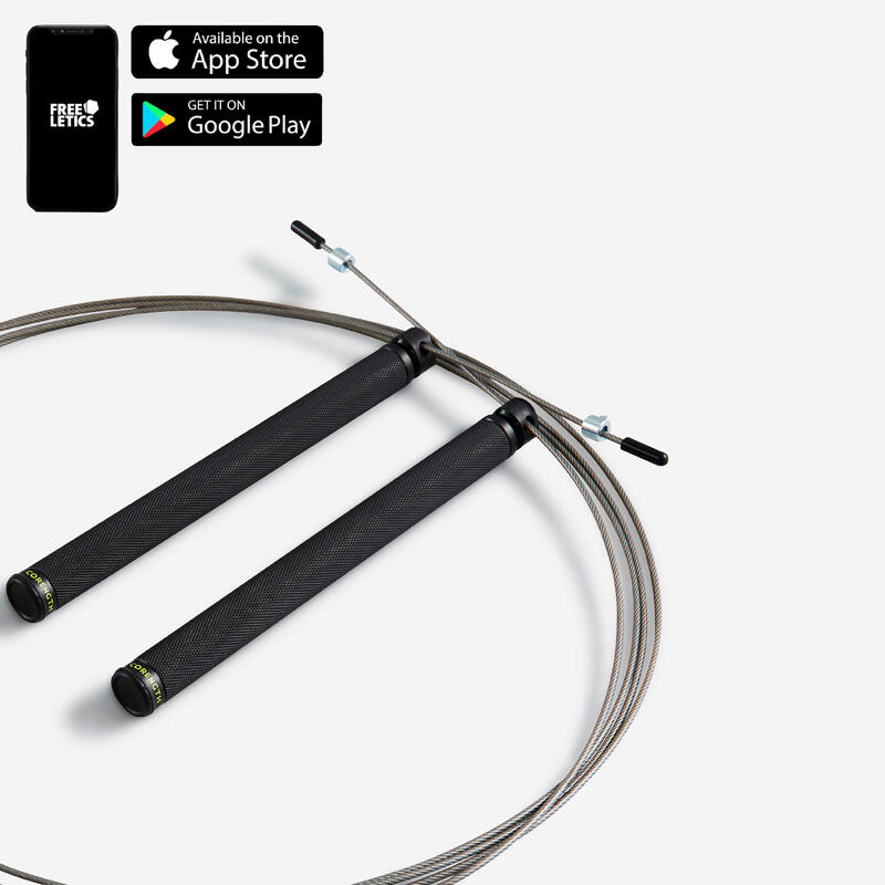 Hızlı Atlama İpi - Siyah - Speed Rope Pro