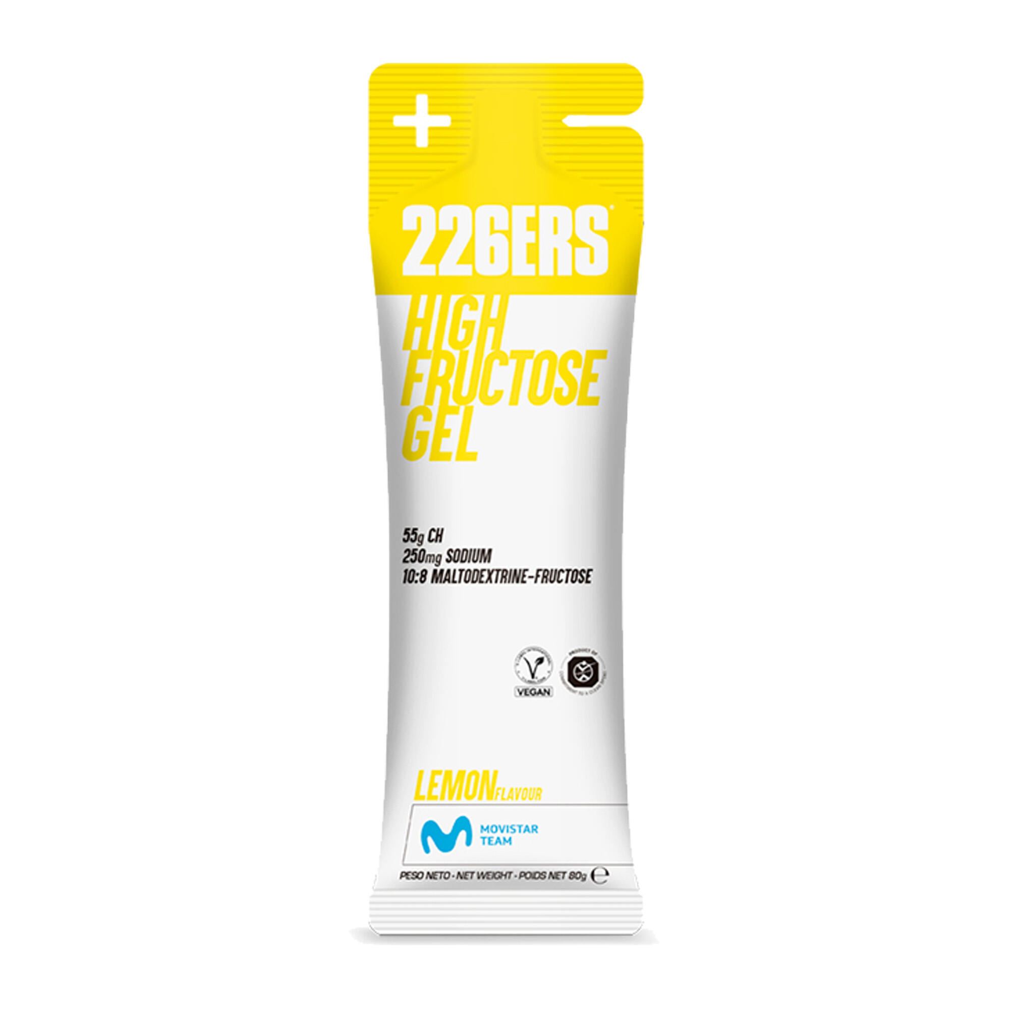 226ERS HIGH FRUCTOSE GEL 80g LEMON