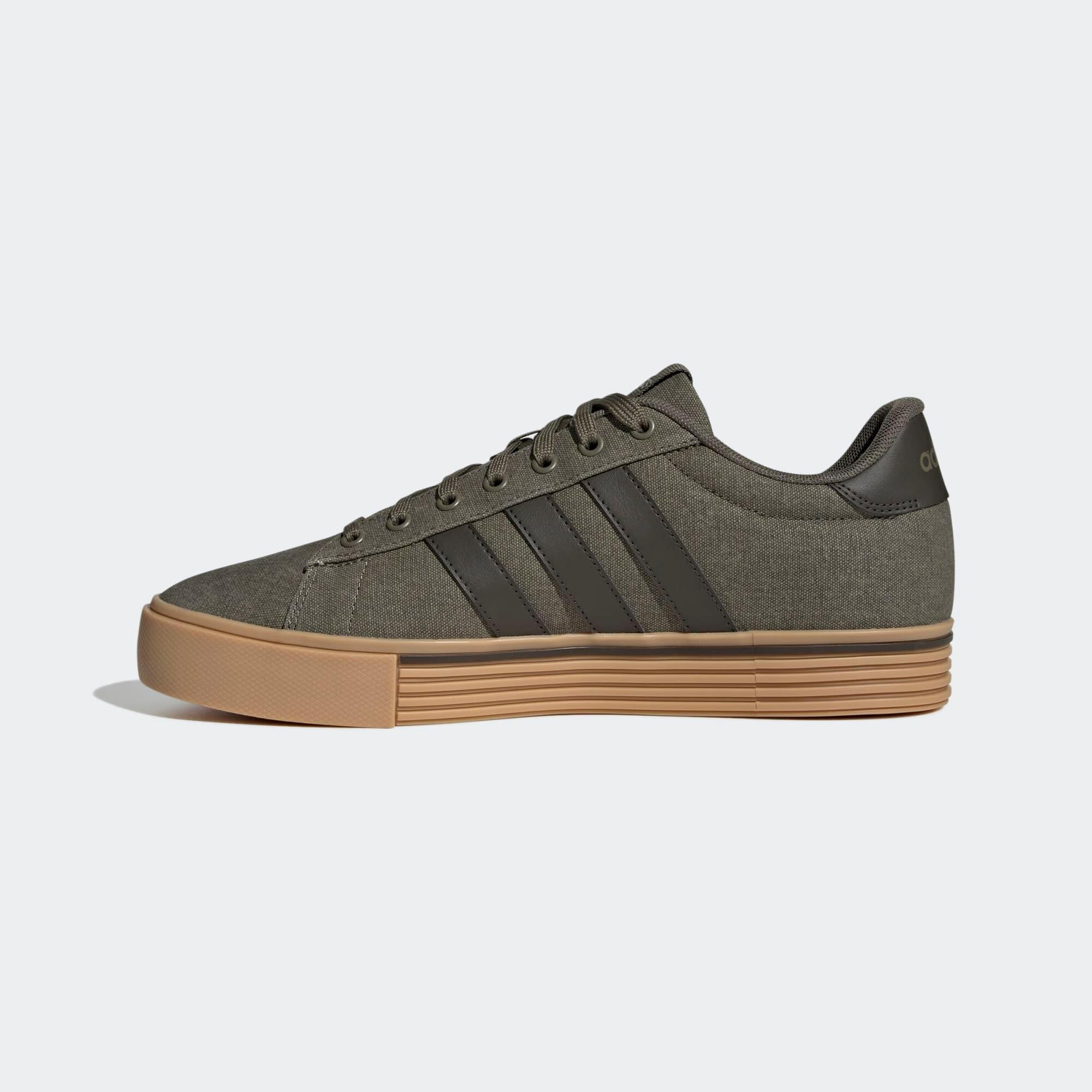 Sneakers ADIDAS uomo DAILY verde militare