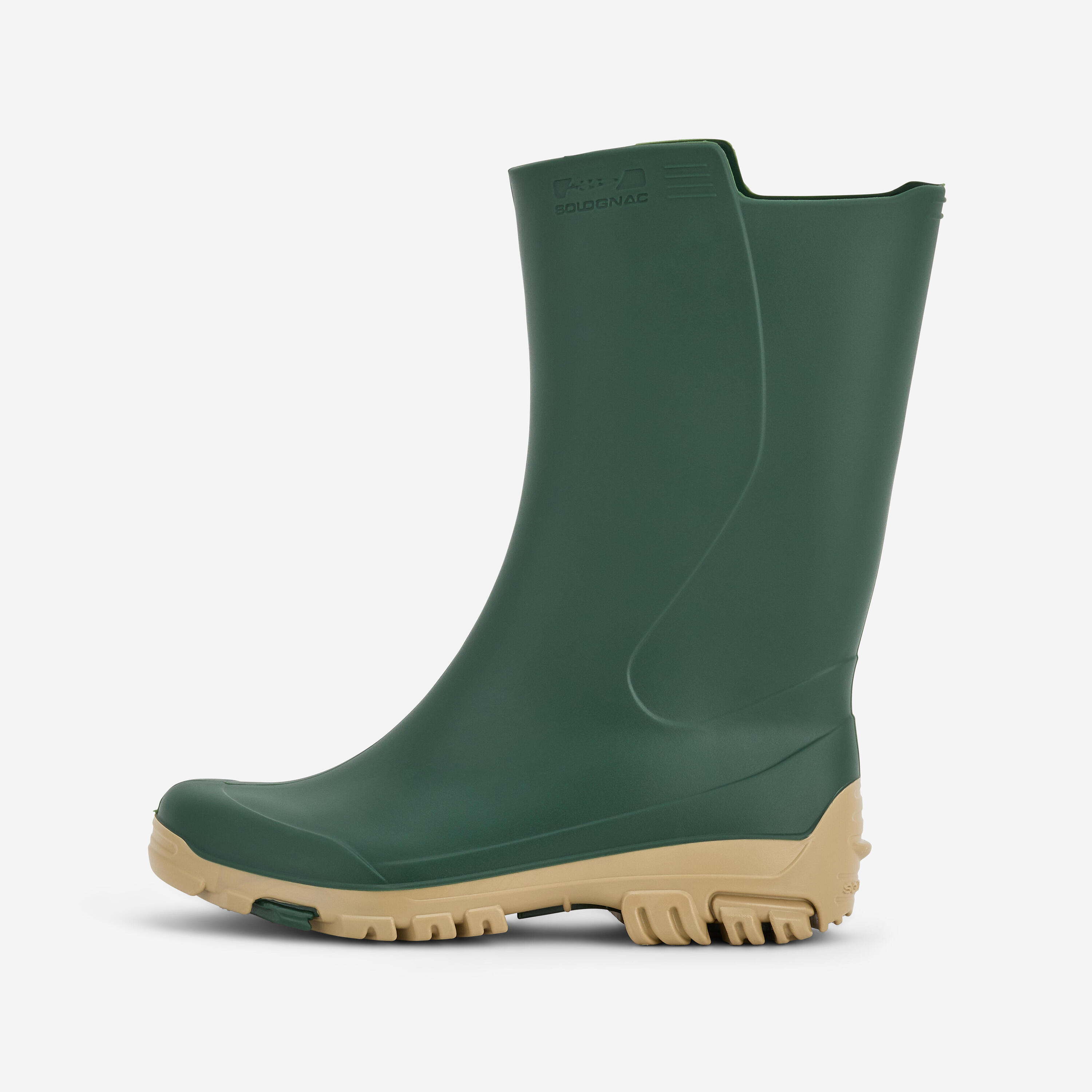 SOLOGNAC Gummistiefel 100 Kinder grün 