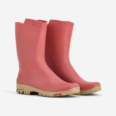 Gummistiefel 100 Damen rot