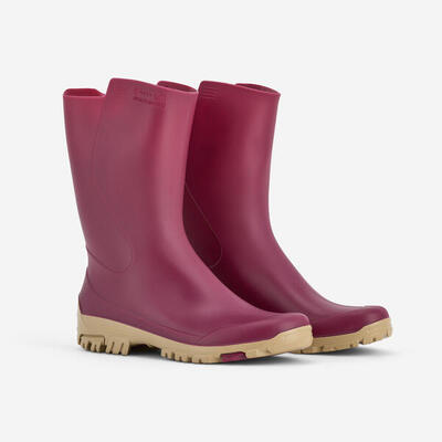 Gummistiefel 100 Damen rot