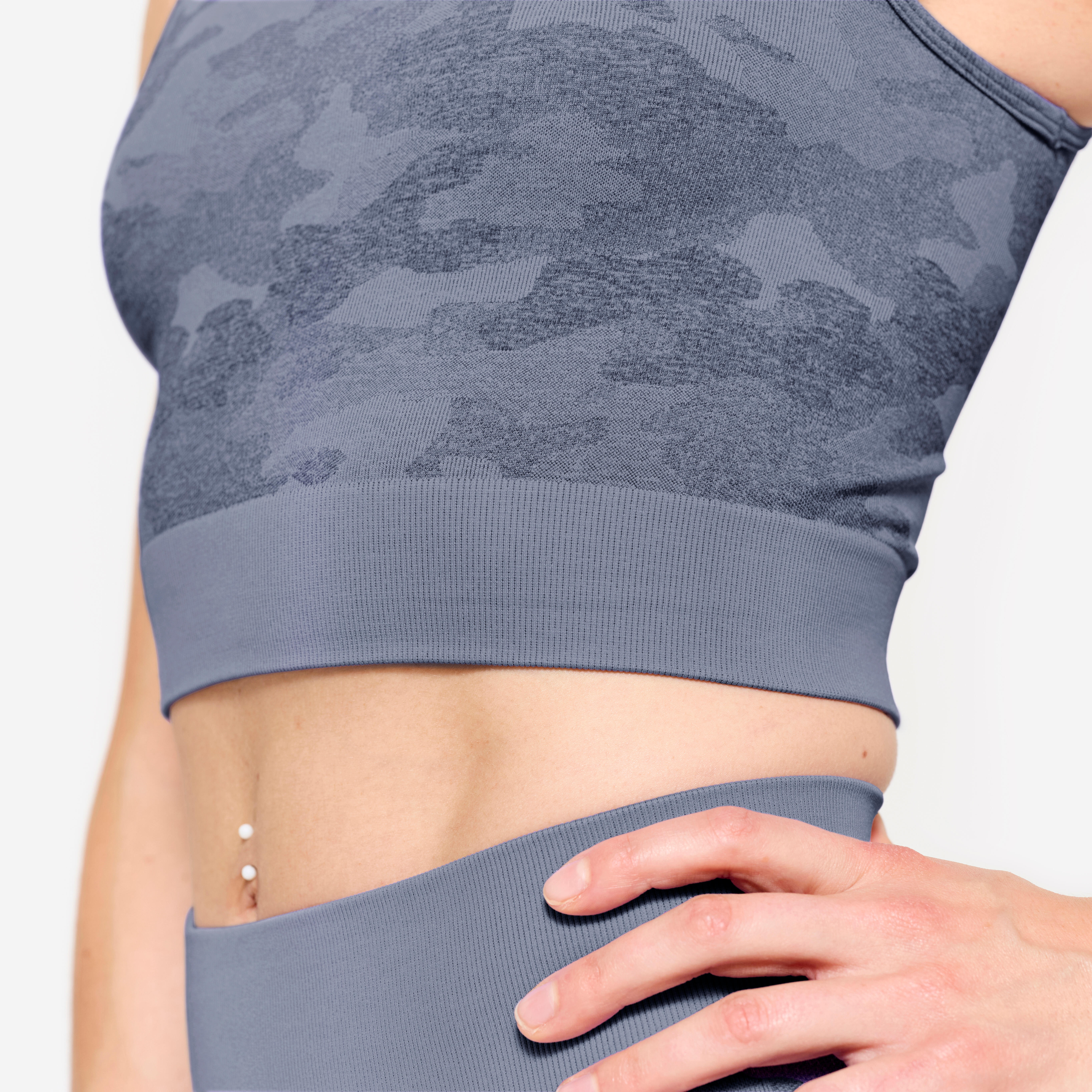 Haut court camo femme, FTA 900 - DOMYOS