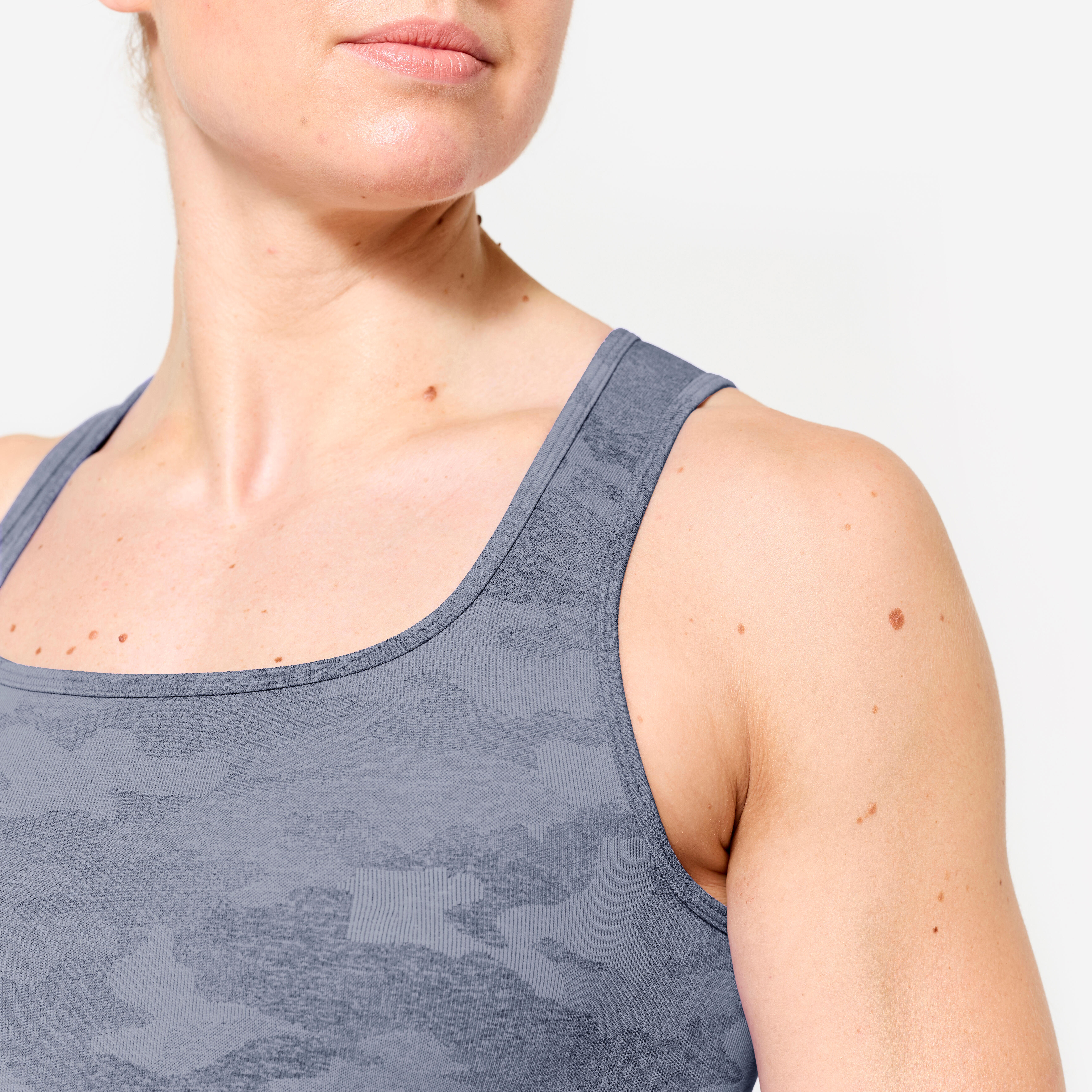 Haut court camo femme, FTA 900 - DOMYOS