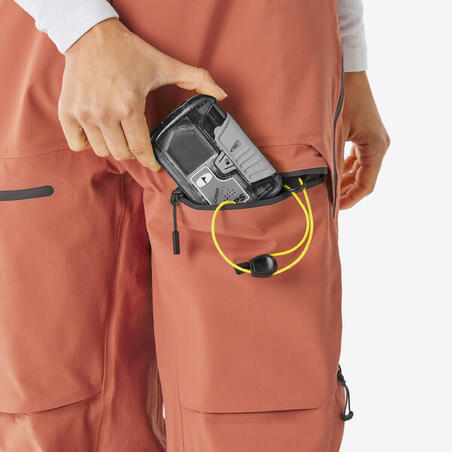 Штани лижні жіночі FR900 коричневі